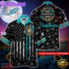 NFL Miami Dolphins Happy Mother Day And Happy Father Day Custom Name Hawaiian Shirt