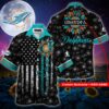 NFL Miami Dolphins Sunflower For Mother Day Father Day Hawaiian Shirt