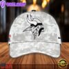 NFL Minnesota Vikings Camo 2024 Salute to Service Baseball Cap
