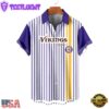 NFL Minnesota Vikings Classic Retro Mascot Line Summer Beach Hawaiian Shirt