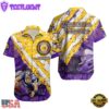 NFL Minnesota Vikings Football American Flag Mascot Custom Name Hawaiian Shirt