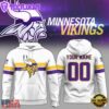 NFL Minnesota Vikings OnWhite Custom Hoodie