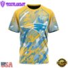 NFL New England Patriots Football Childhood Cancers All Over Print T-Shirt