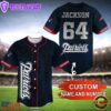 NFL New England Patriots Personalized Baseball Jersey, Football Team Design Jersey Shirt