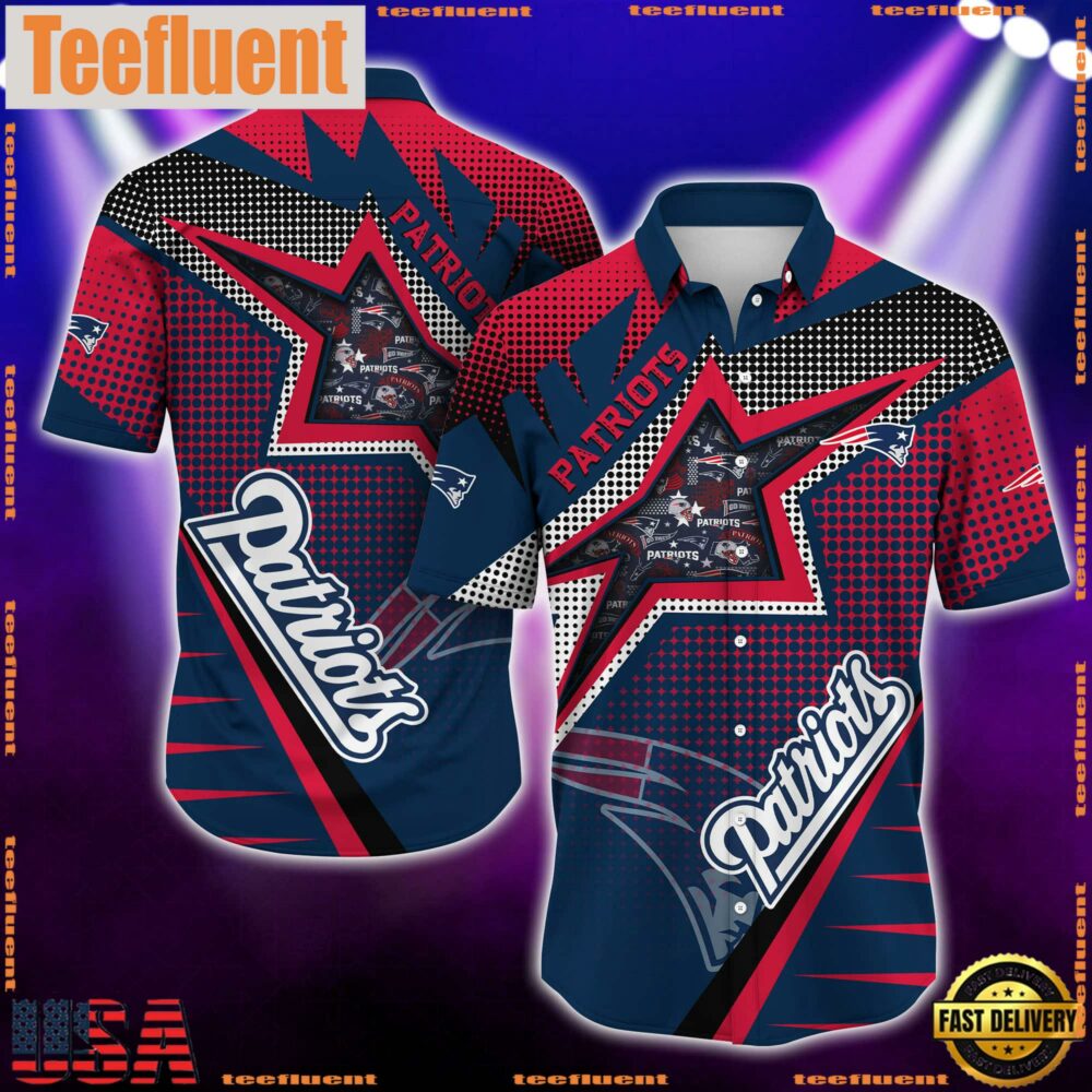 NFL New England Patriots Special Football Team Star Hawaiian Shirts