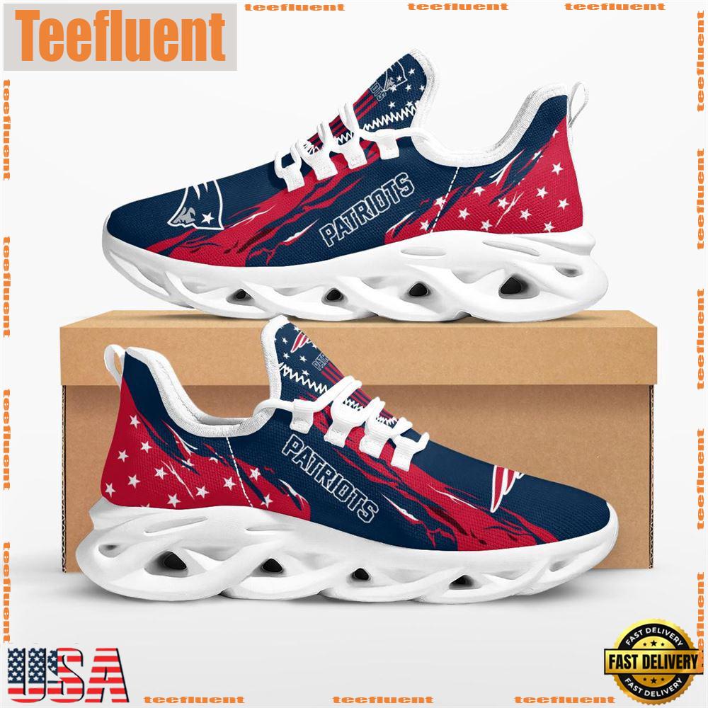 NFL New England Patriots Stars and Stripes M Soul Shoes