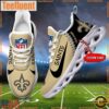 NFL New Orleans Saints Custom Name Max Soul Shoes Gift For Fans
