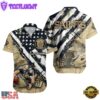 NFL New Orleans Saints Football American Flag Mascot Custom Name Hawaiian Shirt