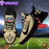 NFL New Orleans Saints Football Team Design Max Soul Shoes, Football New Sneaker Shoes