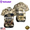 NFL New Orleans Saints Mascot Football Hawaiian Shirt