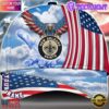 NFL New Orleans Saints Special American Flag Veterans Custom Cap