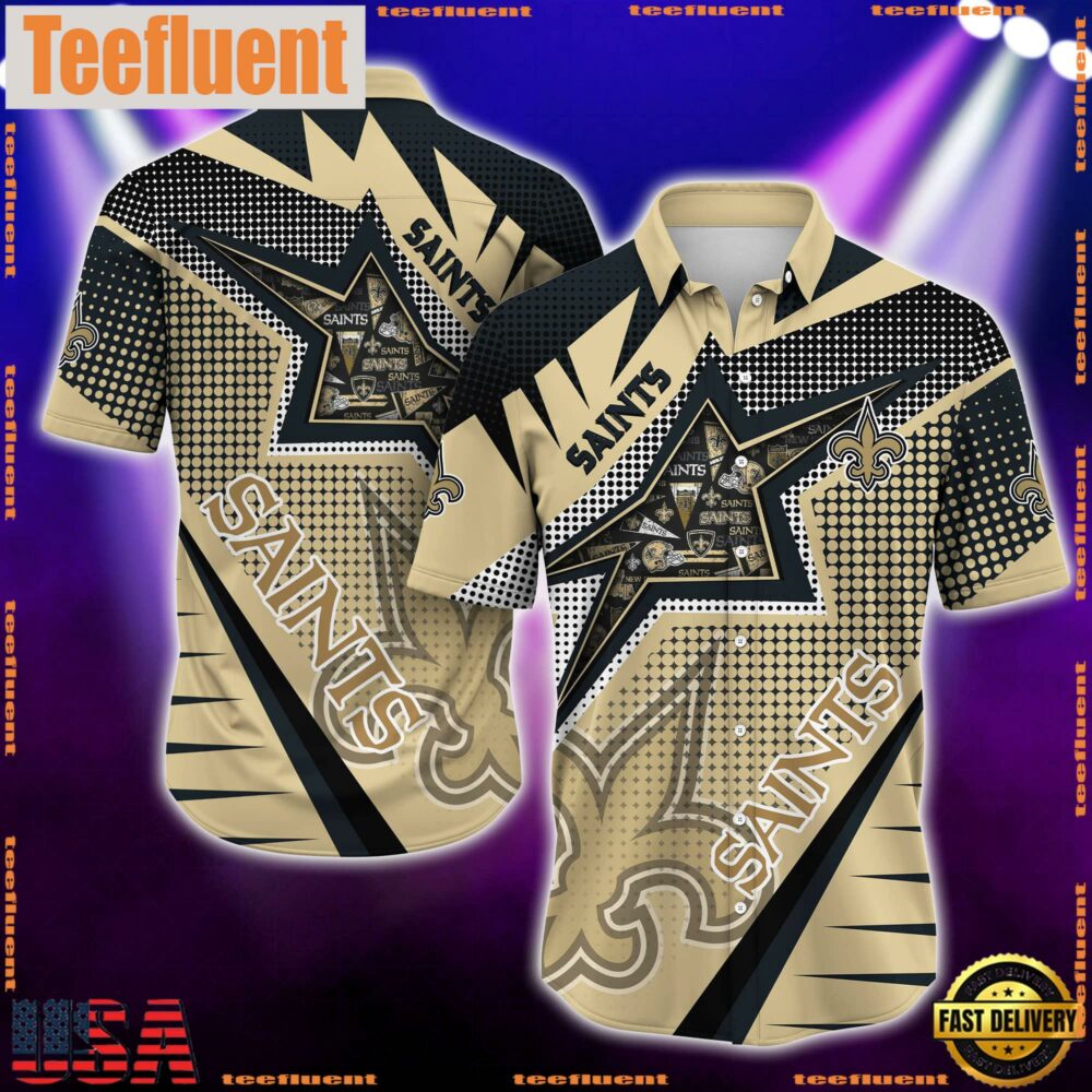 NFL New Orleans Saints Special Football Team Star Hawaiian Shirts