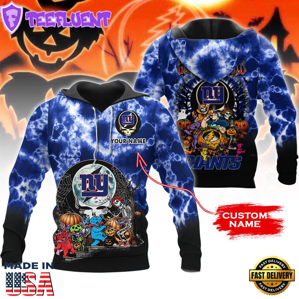 Nfl New York Giants Custom Name 3d Shirt