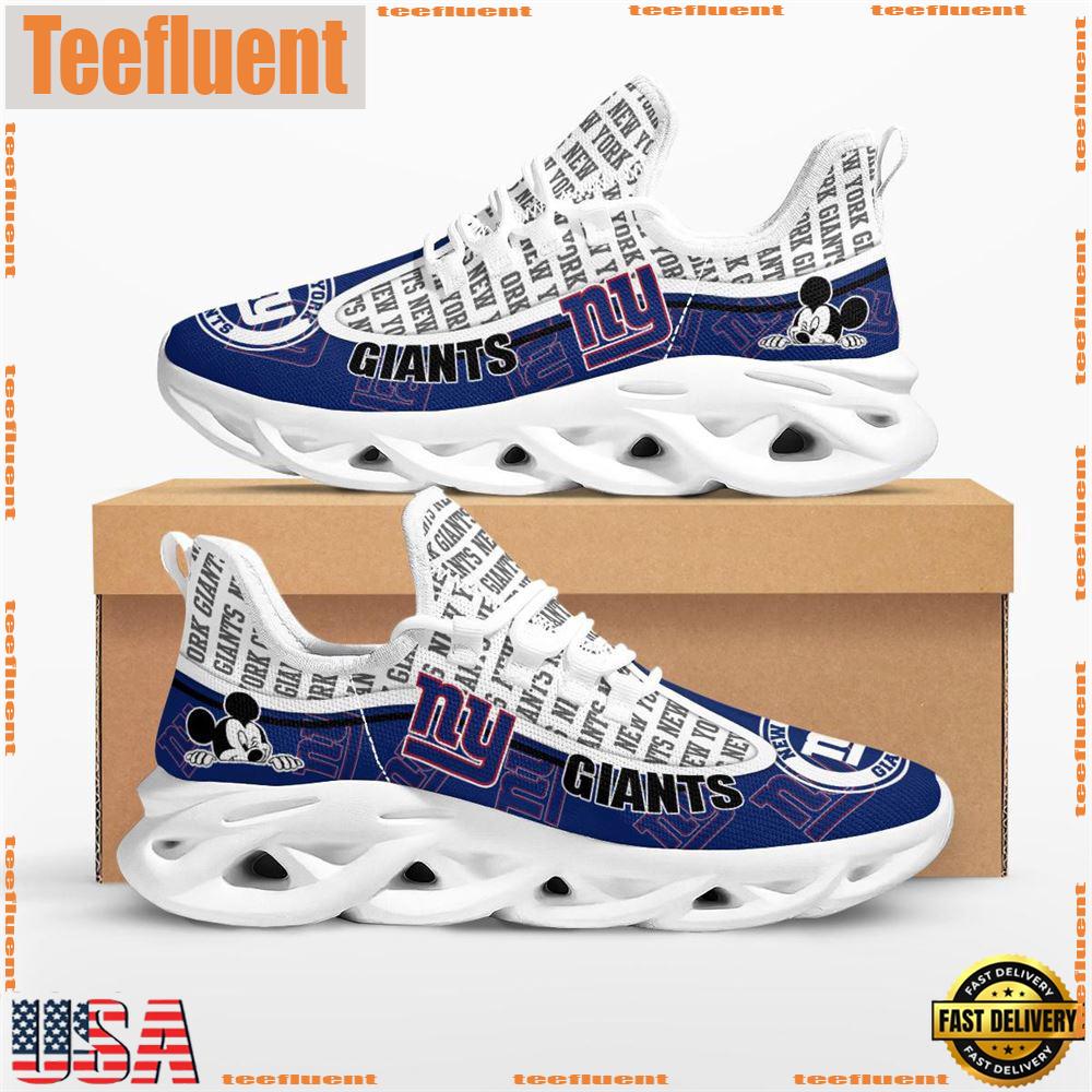 NFL New York Giants Mickey Mouse Max Soul Shoes