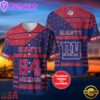NFL New York Giants Personalized American Flag Baseball Jersey