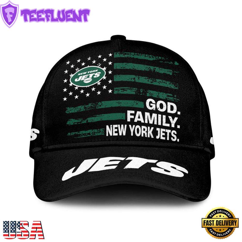 NFL New York Jets American Flag Classic Cap