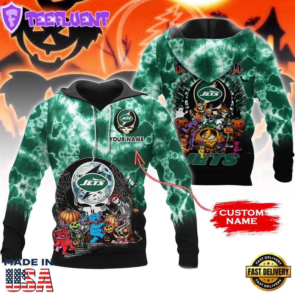 Nfl New York Jets Custom Name 3d Shirt