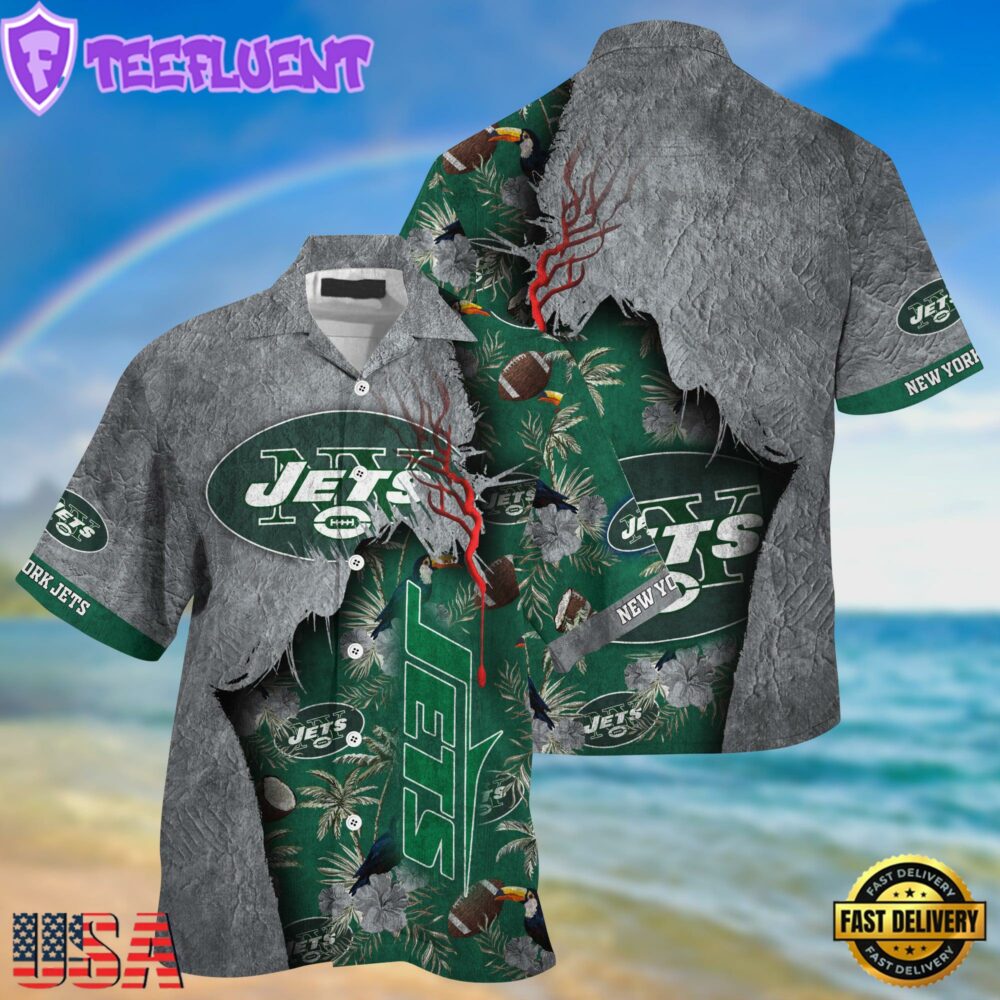 NFL New York Jets Football Team Summer God Hawaii Shirt