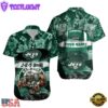 NFL New York Jets Mascot Football Hawaiian Shirt