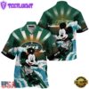 NFL New York Jets Mickey Mouse Surfing Custom Name Hawaiian Shirt