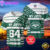 NFL New York Jets Personalized American Flag Baseball Jersey