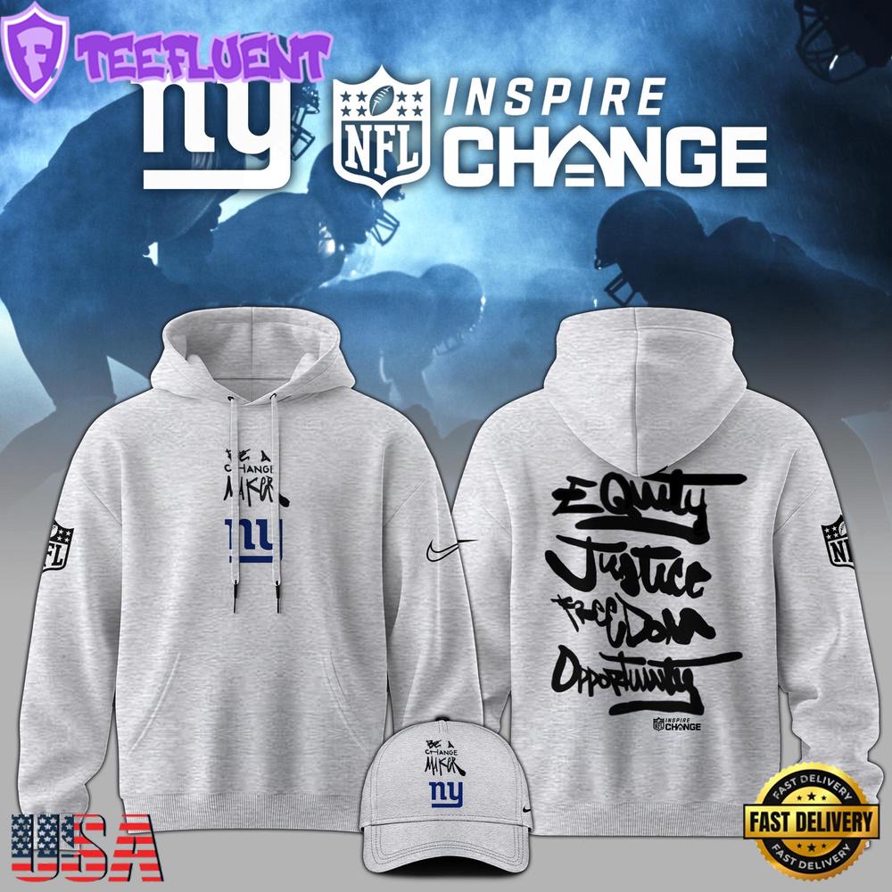NFL NNew York Giants Be A Change Maker Hoodie