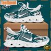 NFL Philadelphia Eagles Blue White Stripes Logo Custom Clunky Max Soul Shoes