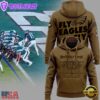 NFL Philadelphia Eagles Brotherly Shove Salute To Service Hoodie