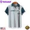 NFL Philadelphia Eagles Classic Retro Mascot Line Summer Beach Hawaiian Shirt