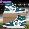 NFL Philadelphia Eagles Grunge Style Custom Air Jordan 1 Shoes