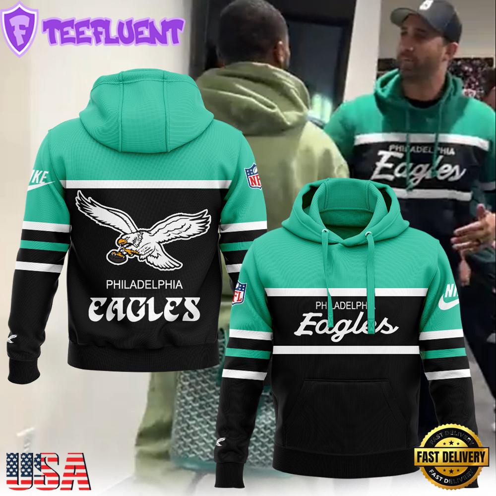 NFL Philadelphia Eagles Logo Team Fly Eagle Hoodie