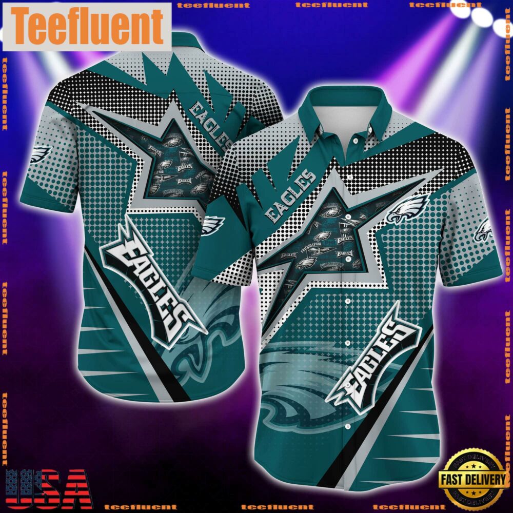 NFL Philadelphia Eagles Special Football Team Star Hawaiian Shirts
