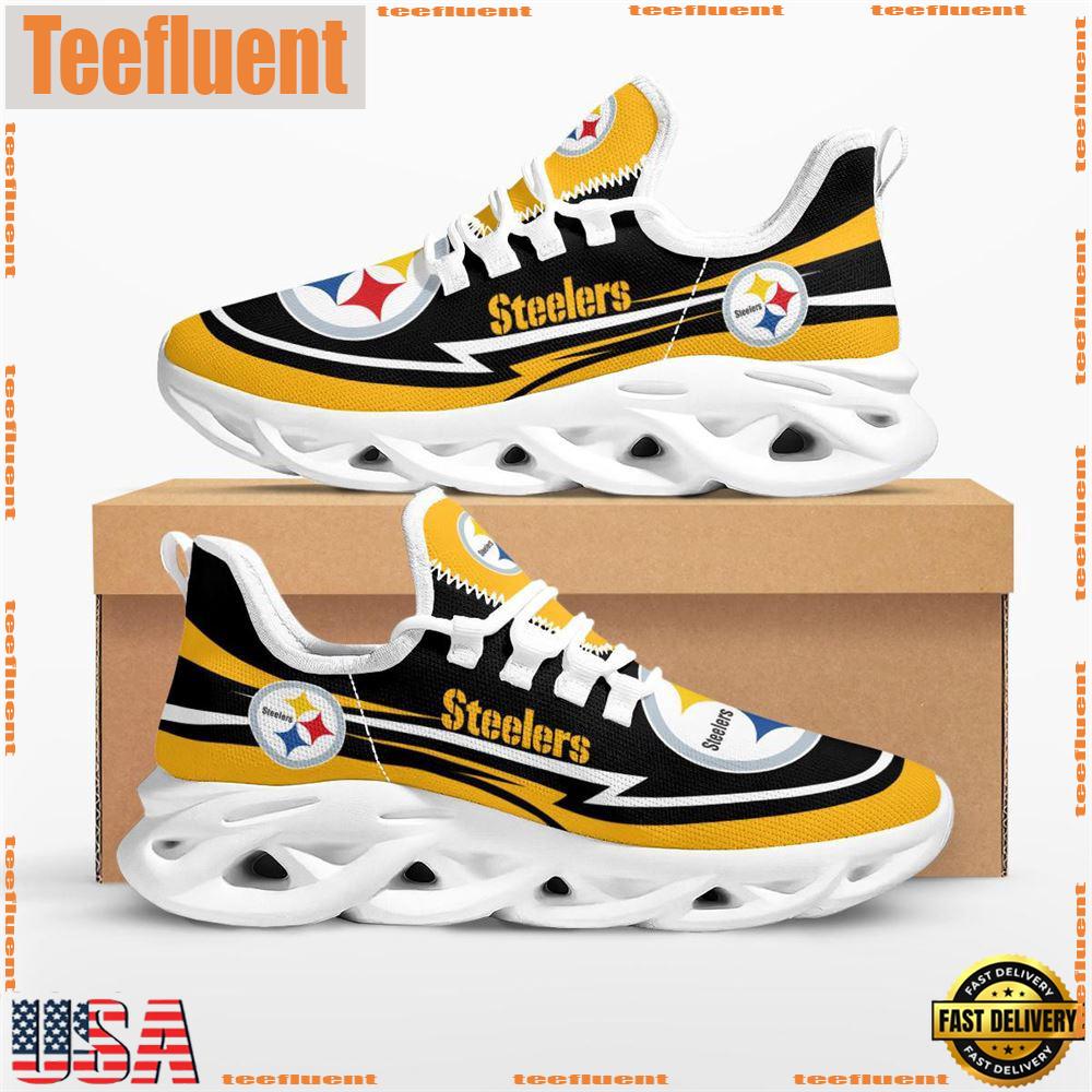 NFL Pittsburgh Steelers Are Coming Curves Max Soul Shoes