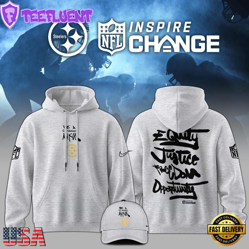 NFL Pittsburgh Steelers Be A Change Maker Hoodie