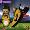 NFL Pittsburgh Steelers Football Team Design Max Soul Shoes, Football New Sneaker Shoes