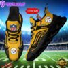 NFL Pittsburgh Steelers Football Team New Design Max Soul Shoes Sneaker