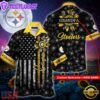 NFL Pittsburgh Steelers Happy Mother Day And Happy Father Day Custom Name Hawaiian Shirt