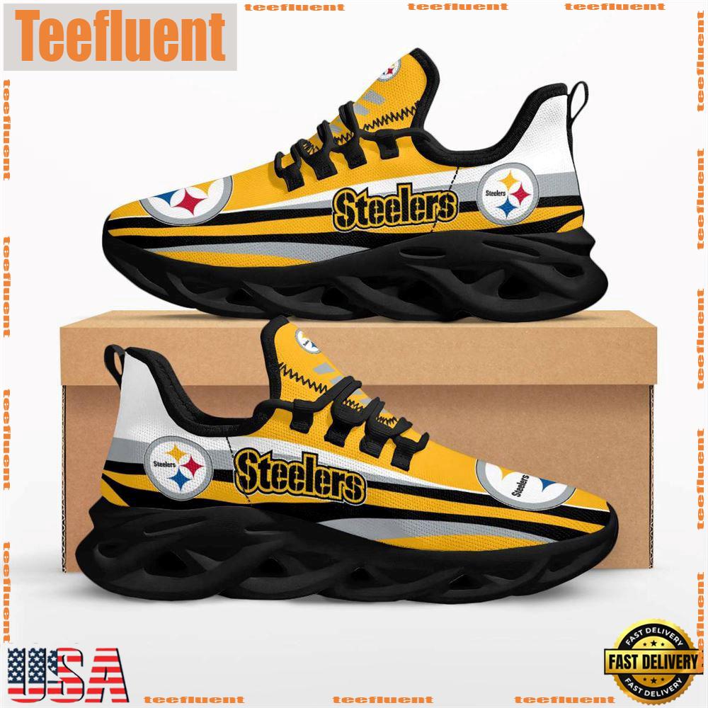 NFL Pittsburgh Steelers Max Soul Running Shoes