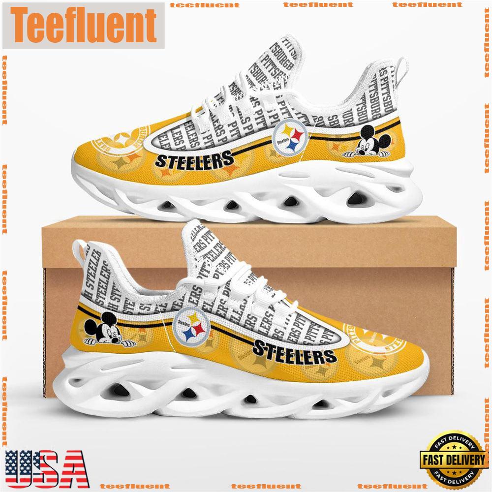 NFL Pittsburgh Steelers Mickey Mouse Max Soul Shoes