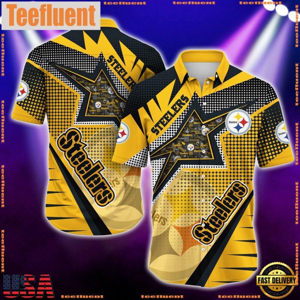 NFL Pittsburgh Steelers Special Football Team Star Hawaiian Shirts