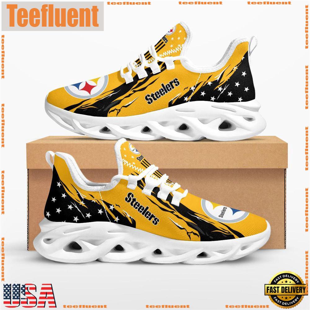 NFL Pittsburgh Steelers Stars and Stripes M Soul Shoes