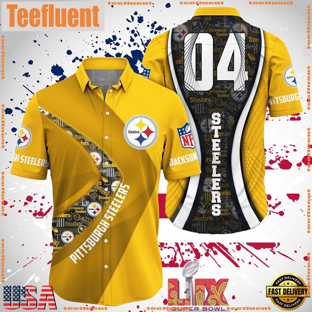 NFL Pittsburgh Steelers Super Bowl LIX Fans Custom Hawaiian Shirt