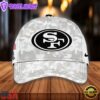 NFL San Francisco 49ers Camo 2024 Salute to Service Baseball Cap