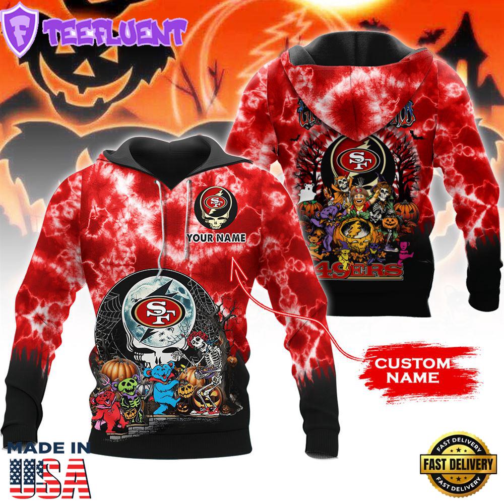 Nfl San Francisco 49ers Custom Name 3d Shirt