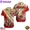 NFL San Francisco 49ers Football American Flag Mascot Custom Name Hawaiian Shirt