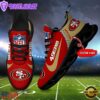 NFL San Francisco 49ers Football Team Design Max Soul Shoes, Football New Sneaker Shoes