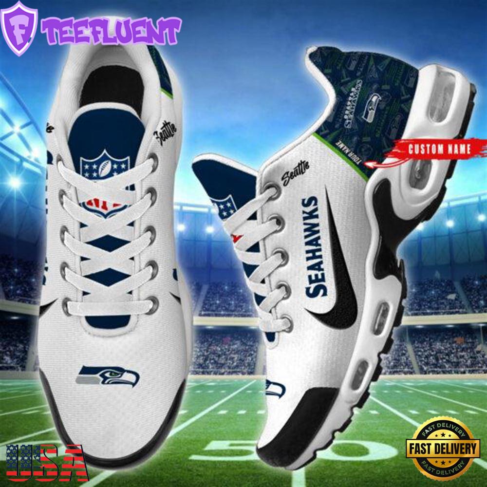 NFL Seattle Seahawks Custom Name Air Max Plus Shoes