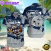 NFL Seattle Seahawks Football Mascot Custom Name Hawaiian Shirt