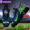 NFL Seattle Seahawks Football Team Design Max Soul Shoes, Football New Sneaker Shoes