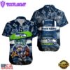 NFL Seattle Seahawks Mascot Football Hawaiian Shirt